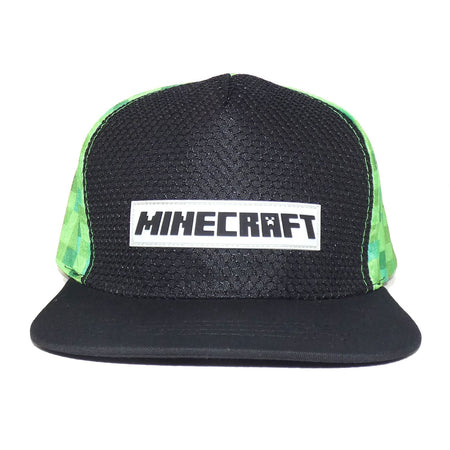 Minecraft Logo Snapback Cap - GeekCore