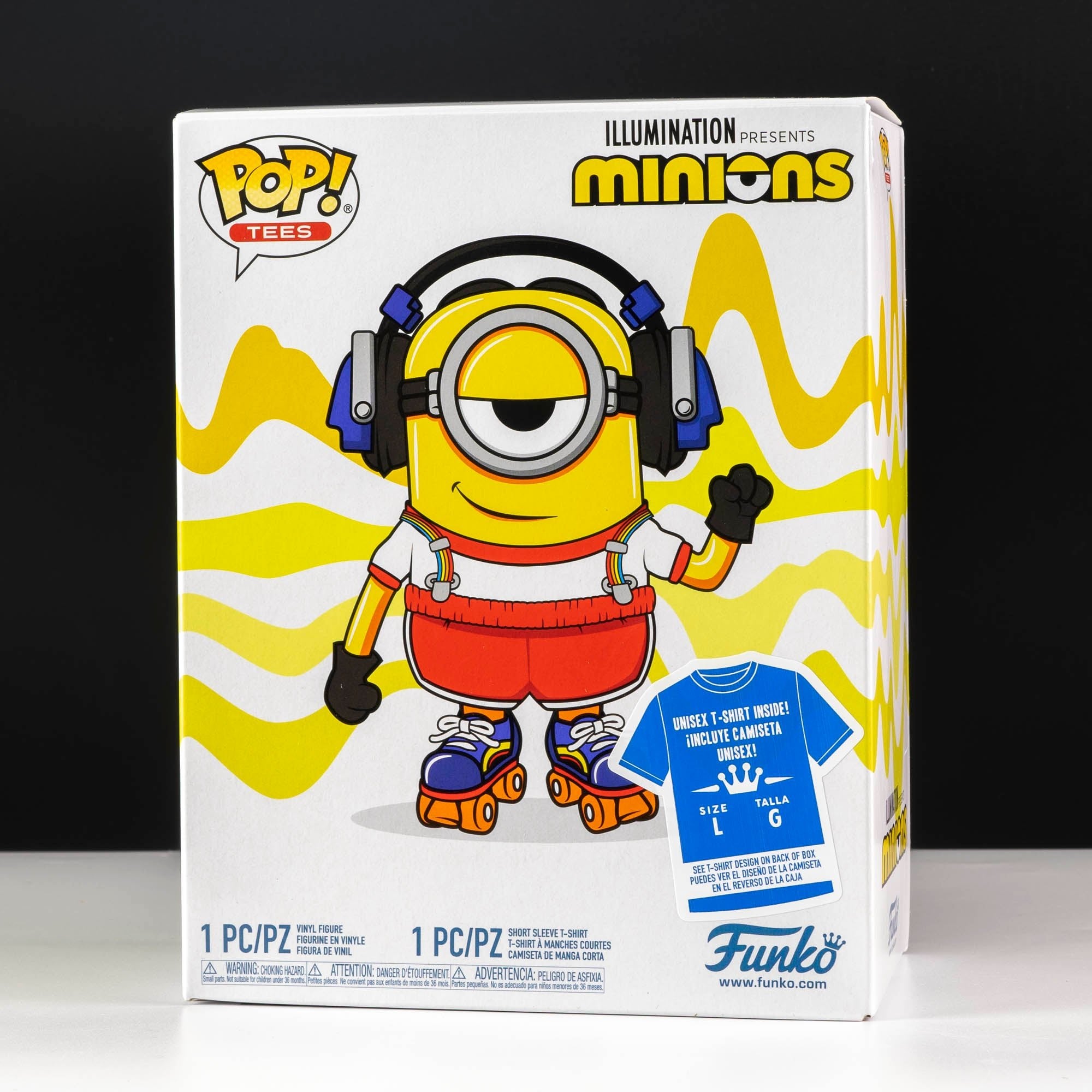 Minions 2 Skater Stuart Pop! Vinyl and Tee Set - GeekCore