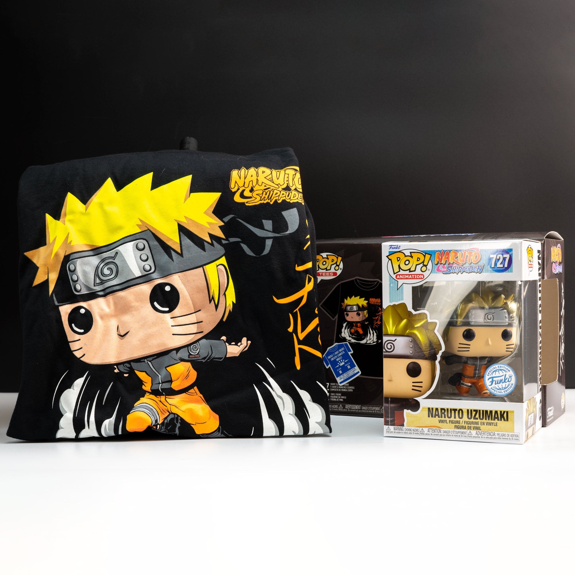 Naruto Run Pop! Vinyl and Tee Set - GeekCore