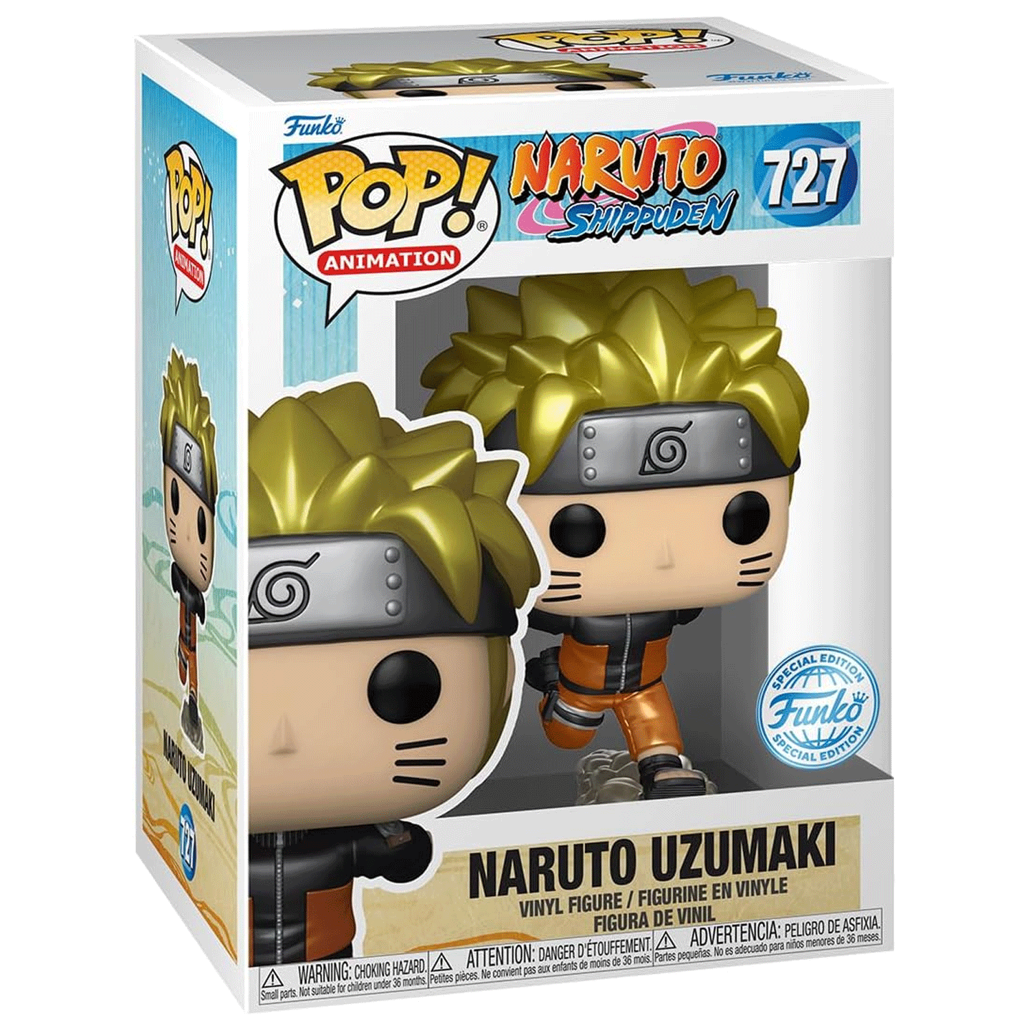 Naruto Run Pop! Vinyl and Tee Set - GeekCore