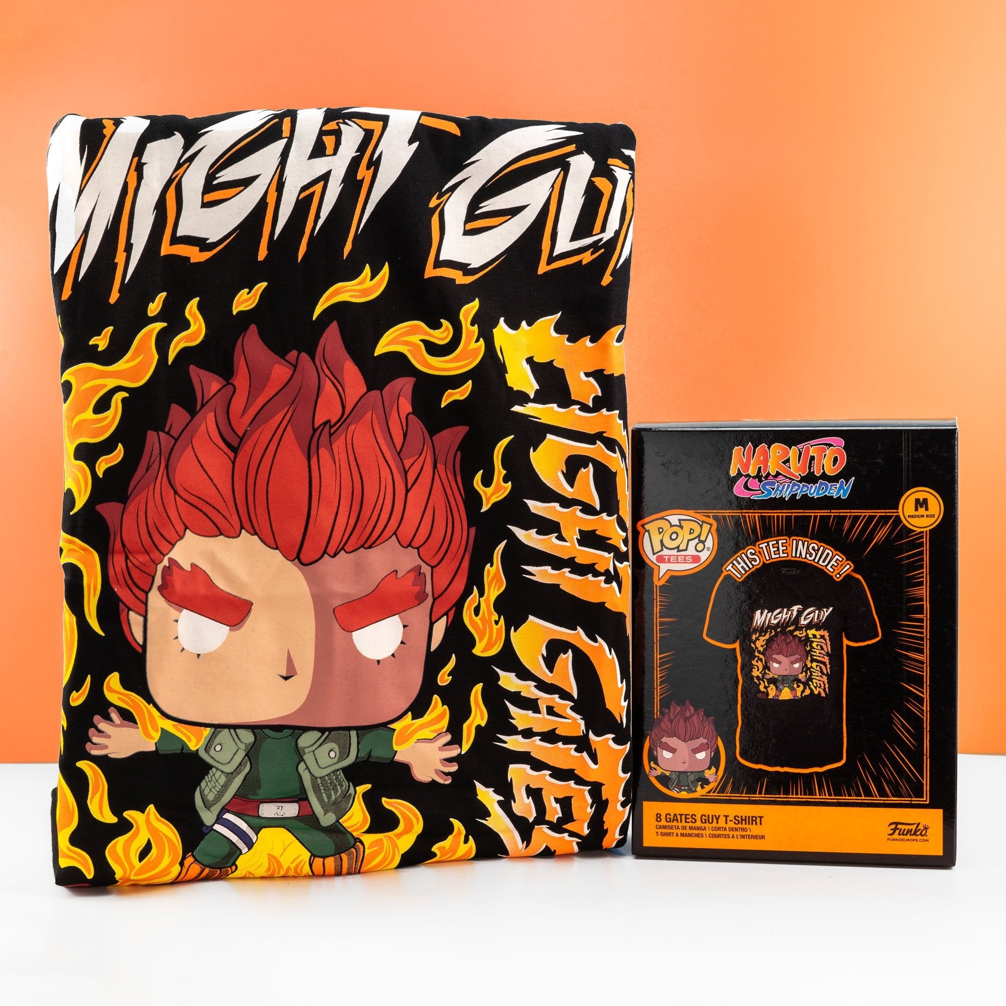 Naruto: Shippuden - 8 Gates Funko Boxed Tee - GeekCore