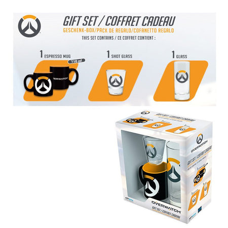 Overwatch Mug & Glass Gift Set - GeekCore