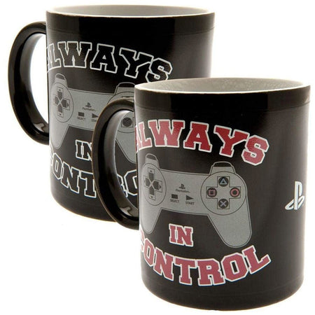 Playstation Always In Control Heat Changing Mug - GeekCore