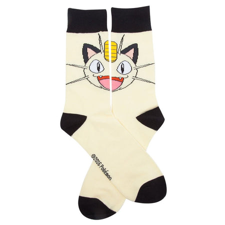 Pokemon Meowth Socks - GeekCore