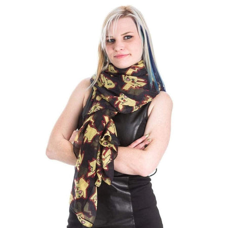 Pokemon Pikachu All Over Print Fashion Scarf - GeekCore