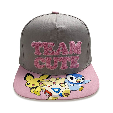 Pokemon Team Cute Unisex Adults Snapback Cap - GeekCore