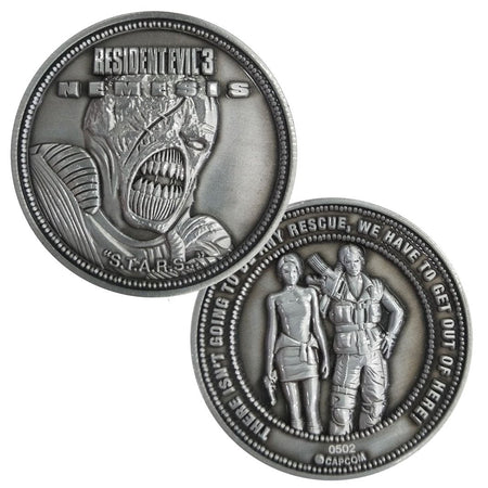 Resident Evil 3 Nemesis Limited Edition Collectors Coin - GeekCore
