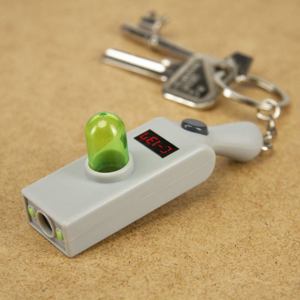 Rick and morty portal gun keychain hot sale