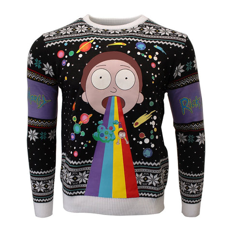 Rainbow christmas sweater hotsell