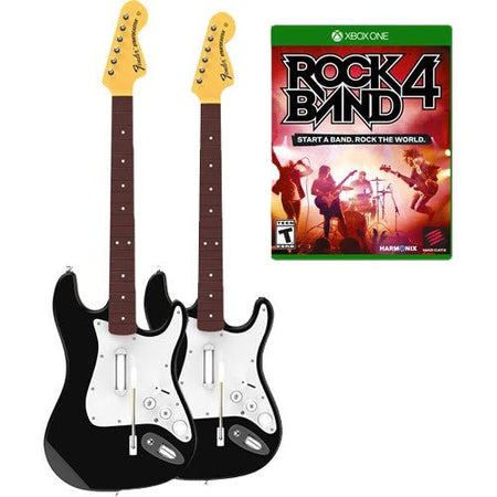 Rock Band 4 Twin Guitar and Game Bundle - Xbox One - GeekCore