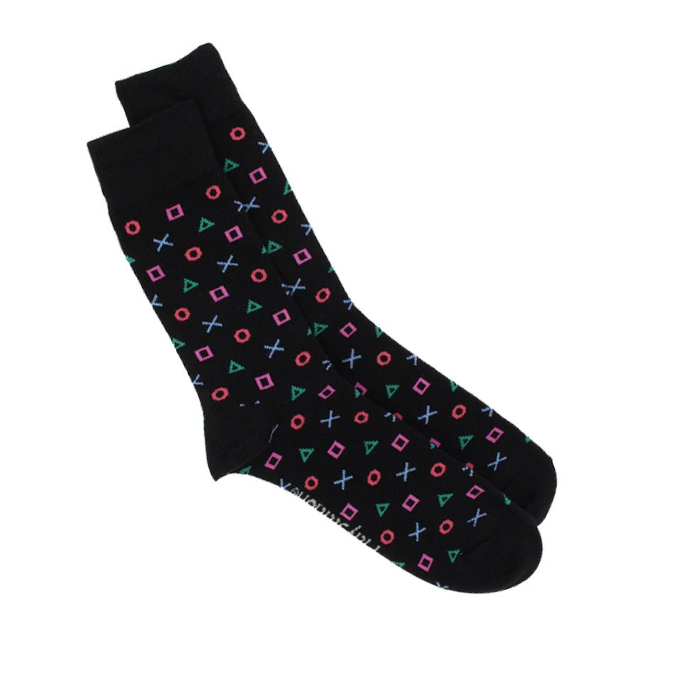 Sony Playstation Symbols Socks – GeekCore