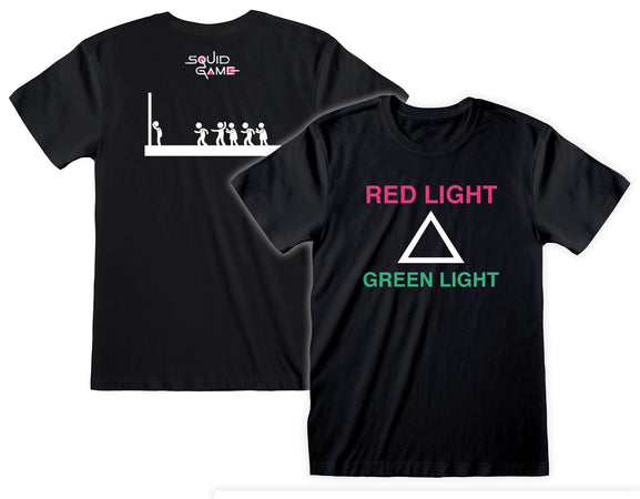 Squid Game Red Light Green Light T - Shirt - GeekCore