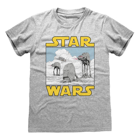 Star Wars AT - AT Snow T - Shirt - GeekCore