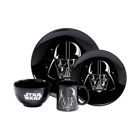 Star Wars Darth Vader 4 Piece Dinner Set - GeekCore