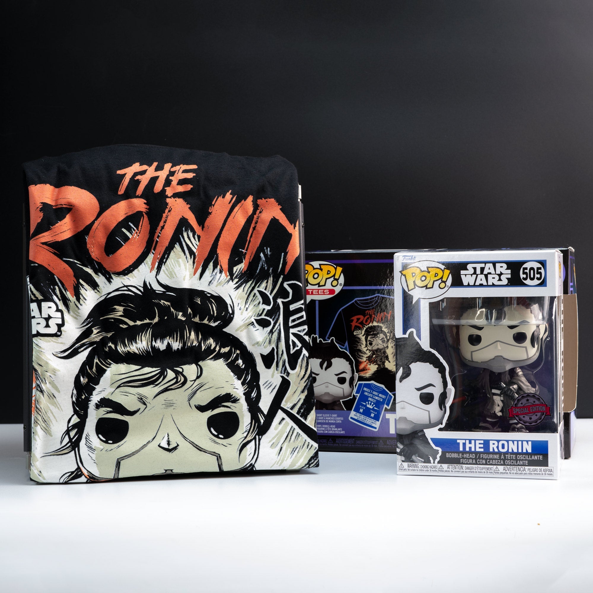 Star Wars Kyoto The Ronin Pop! Vinyl and Tee Set - GeekCore