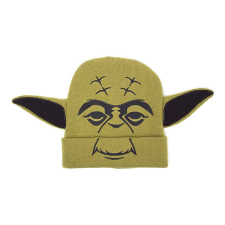 Star Wars Novelty Yoda Beanie Hat with Ears - GeekCore