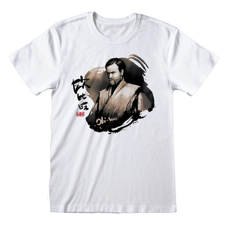 Star Wars Obi - Wan Painted T - shirt - GeekCore