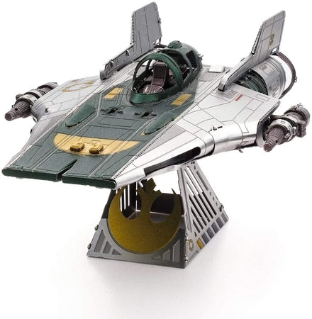 Star Wars Resistance A - Wing Fighter Metal Earth 3D DIY Metal Model - GeekCore