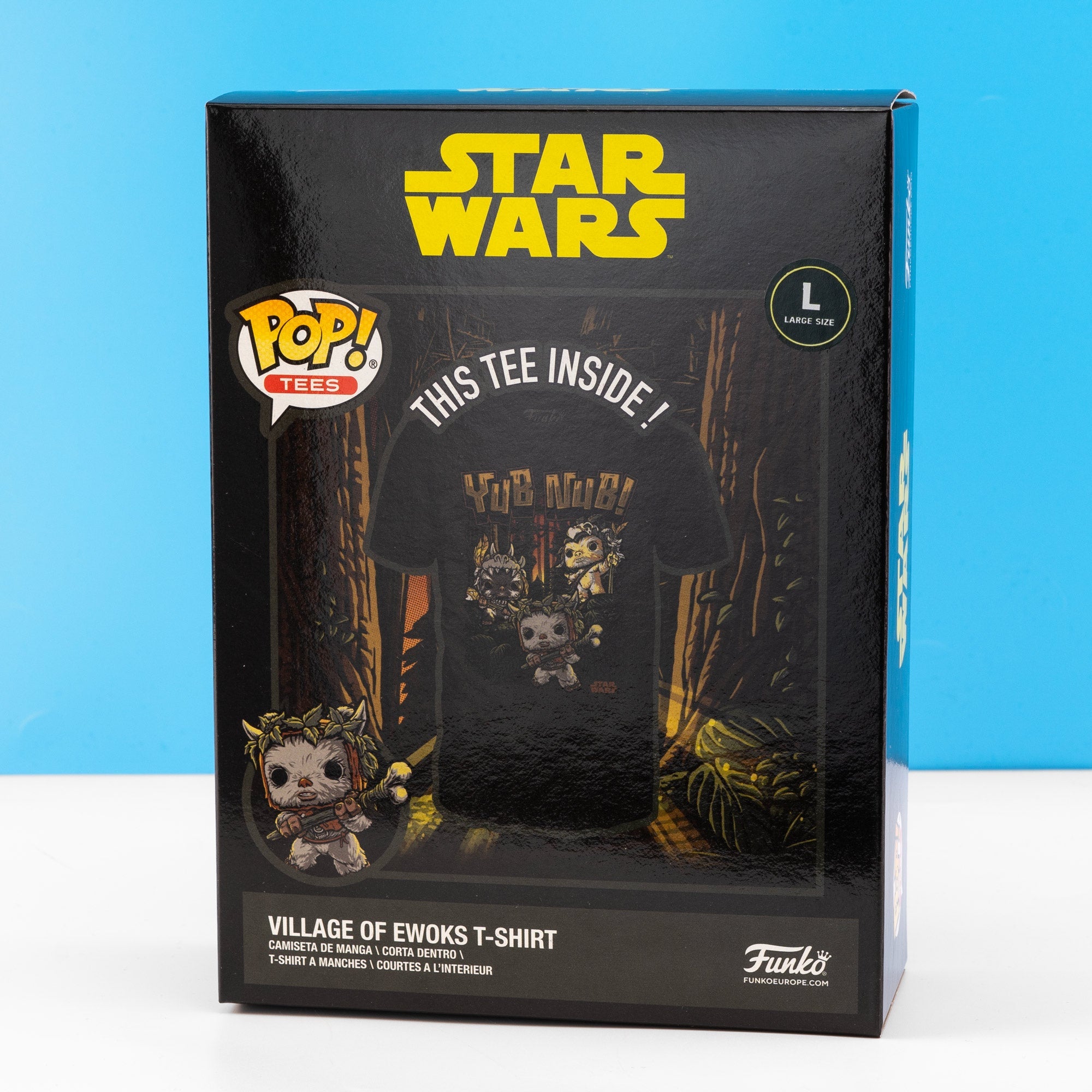 Star Wars Return of the Jedi Ewok Funko Boxed Tee - GeekCore