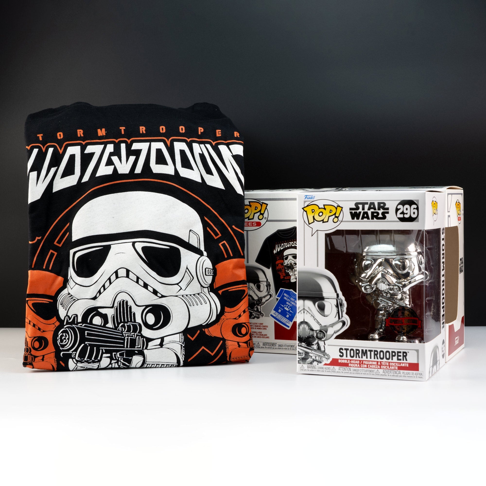 Star Wars Stormtrooper Pop! Vinyl and Tee Set - GeekCore