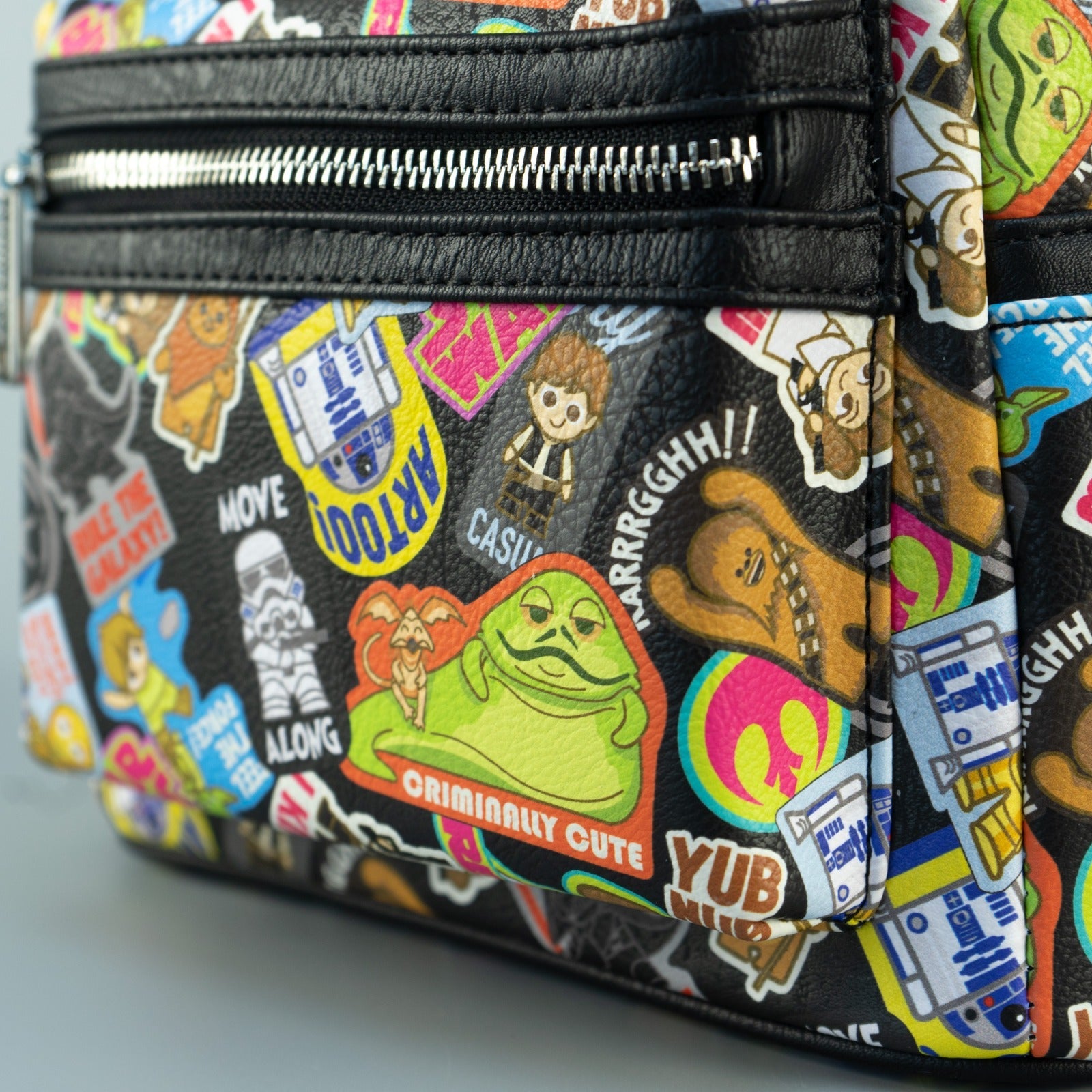 Star Wars x Loungefly Kawaii Stickers Mini Backpack - GeekCore