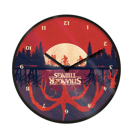 Stranger Things Upside Down Wall Clock - GeekCore