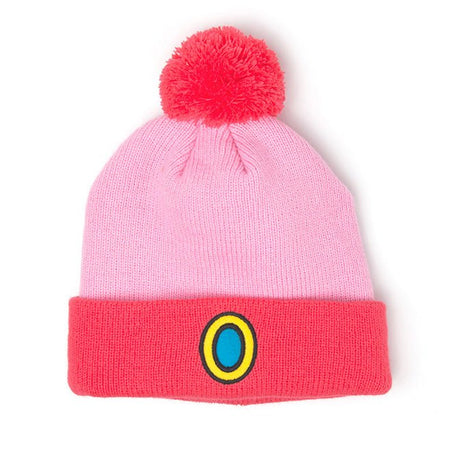 Super Mario - Princess Peach Pink Bobble Hat - GeekCore