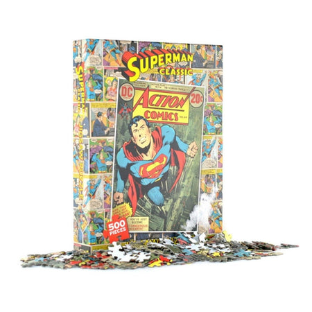 Superman Classic 500 Piece Jigsaw Puzzle - GeekCore