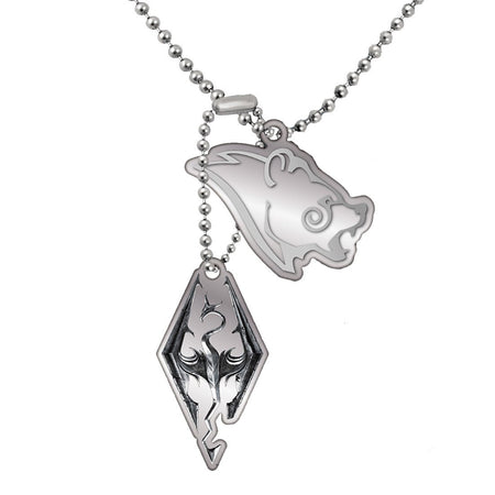 The Elder Scrolls Skyrim Seal of Akatosh Pendant - GeekCore