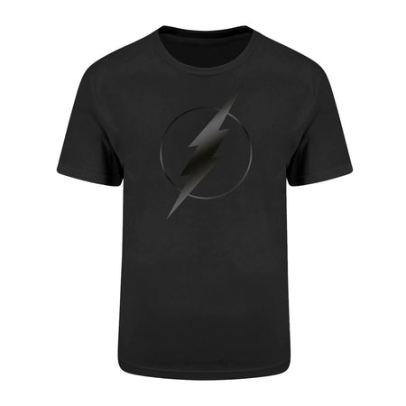 The Flash Logo Black On Black T - Shirt - GeekCore