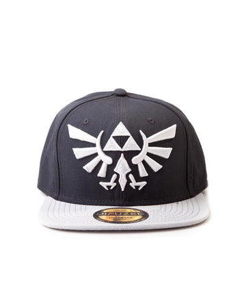 The Legend of Zelda Grey Logo Snapback - GeekCore