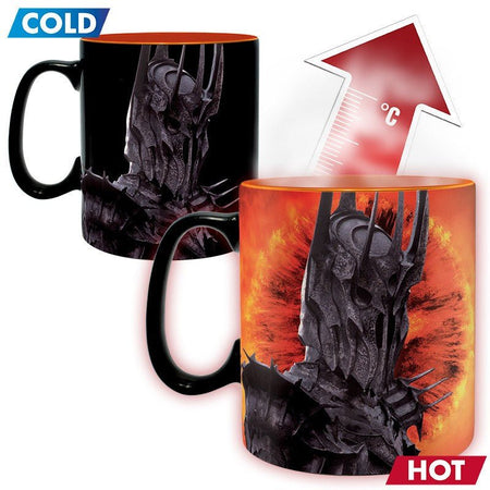 The Lord of the Rings Jumbo Heat Changing Mug - Sauron - GeekCore