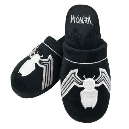 Venom Black Mule Slippers - GeekCore